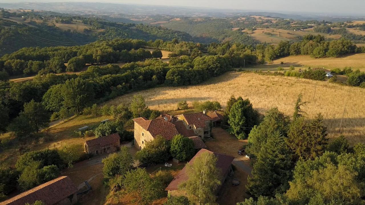 Grande Maison De Caractere En Pierres -Superbe Vue Saint-Cirgues  Екстер'єр фото